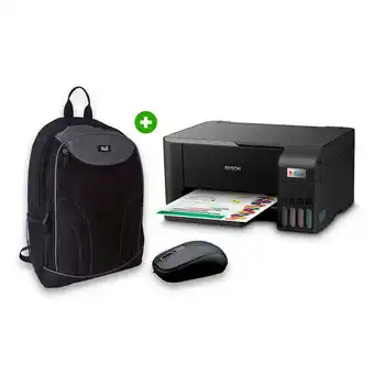 Impresora l3250 wifi + mochila + mouse