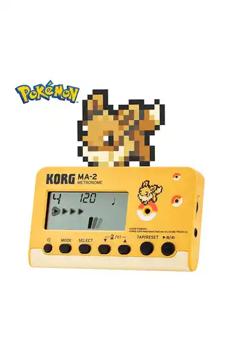 Tiendas EFE Afinador korg ma-2-ev - amarillo oferta