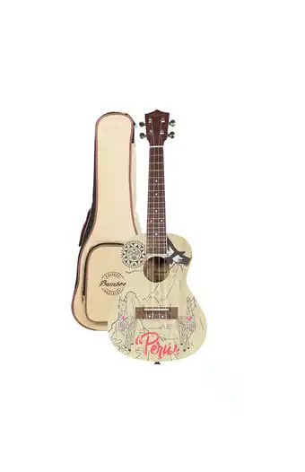 Tiendas EFE Ukelele bamboo bu-23mp(sapele) - natural oferta