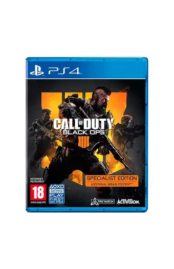 Tiendas EFE Call of duty black ops 4 playstation 4 euro oferta