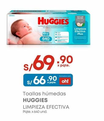 Makro Toallas húmedas huggies oferta