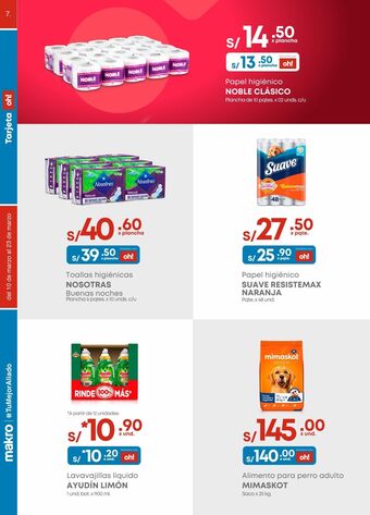 Makro Papel higiénico noble oferta