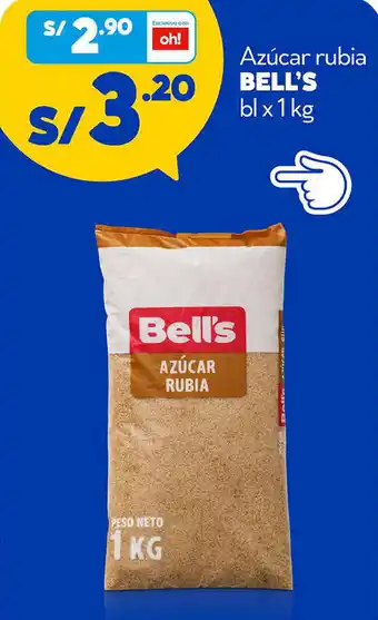 Mass Azúcar rubia BELL'S bl x 1kg oferta
