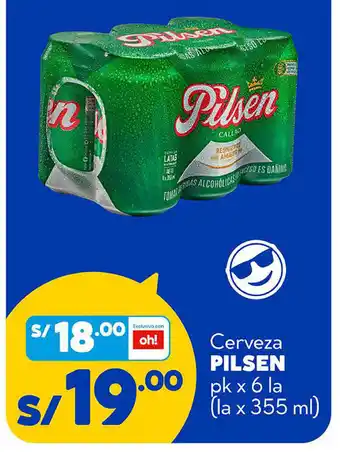 Mass Cerveza PILSEN pk x 6 la (la x 355 ml) oferta