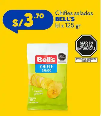Mass Chifles Salados BELL'S bl x 125gr oferta