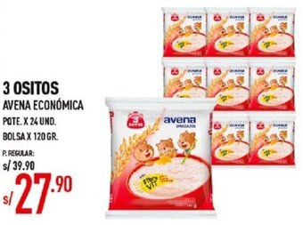 Vega 3 Ositos Avena Económica oferta