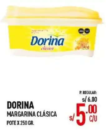 Vega Dorina Margarina Clásica 250gr oferta