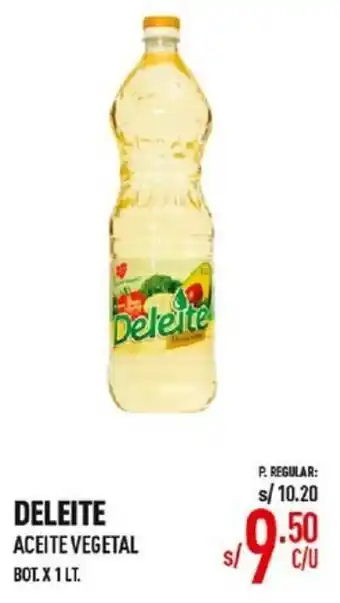 Vega Deleite Aceite Vegetal 1lt oferta
