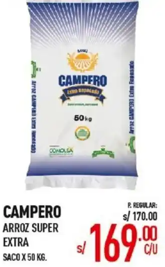Vega Campero Arroz Super Extra 50kg oferta