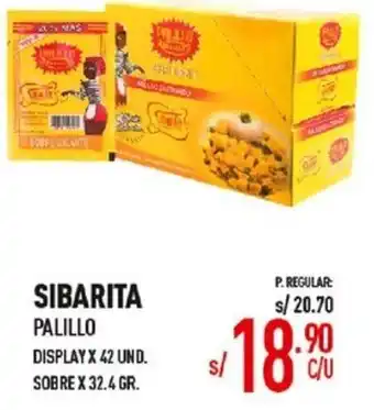 Vega Sibarita Palillo 32.4gr oferta
