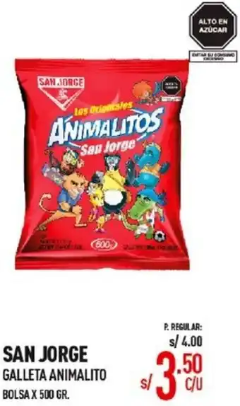 Vega San Jorge Galleta Animalito 500gr oferta