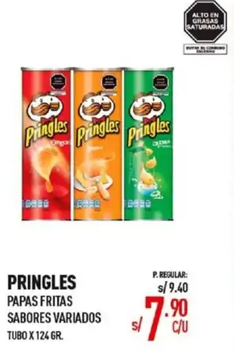 Vega Pringles 124gr oferta