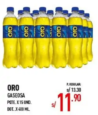 Vega Oro Gaseosa 400ml oferta