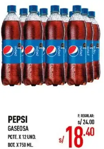Vega Pepsi Gaseosa 750ml oferta