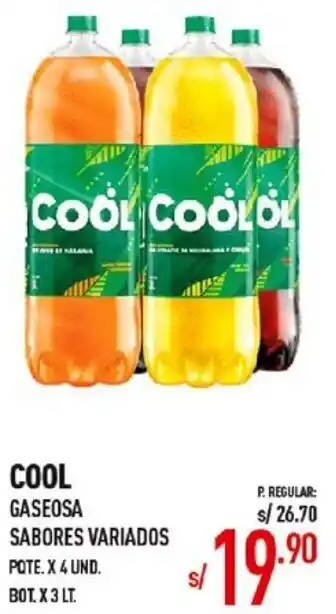 Vega Cool Gaseosa 3lt oferta