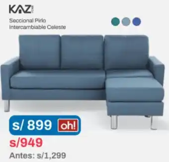 Oechsle KAZ Seccional Pirio Intercambiable Celeste oferta