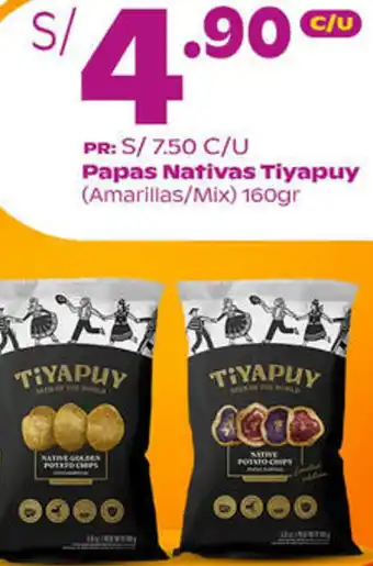 Tambo Papas Nativas Tiyapuy 160gr oferta