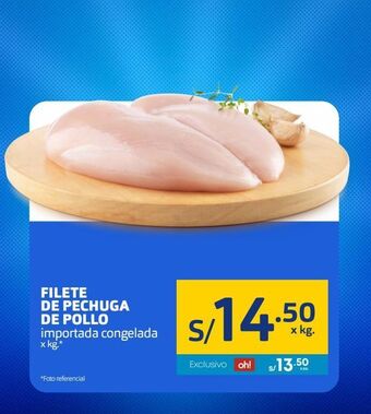 Makro Filete de pechuga de pollo x kg oferta