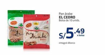 Makro Pan árabe el cedro bolsa de 10 unids. oferta