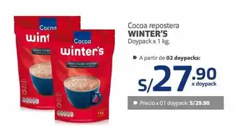 Makro Cocoa repostera winter’s doypack x 1 kg. oferta