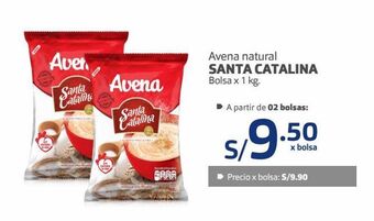 Makro Avena natural santa catalina bolsa x 1 kg. oferta