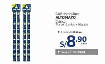 Makro Café instantáneo altomayo clásico tira de 12 unids. x 10 g. c/u oferta