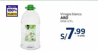 Makro Vinagre blanco aro unid. x 5 oferta