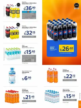 Makro Gaseosa inca kola oferta