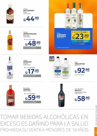 Makro Whisky ballantine's oferta