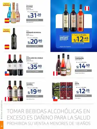 Makro Vino santiago queirolo oferta
