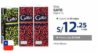 Makro Vino gato caja x 1 l oferta