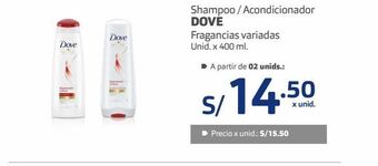 Makro Shampoo / acondicionador dove oferta