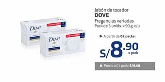 Makro Jabón de tocador dove oferta
