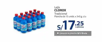Makro Lejía clorox tradicional oferta