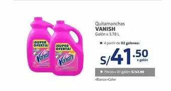 Makro Quitamanchas vanish oferta
