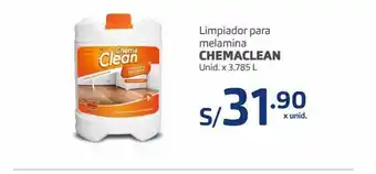 Makro Limpiador para melamina chemaclean oferta
