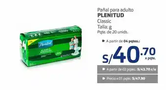 Makro Pañal para adulto plenitud oferta