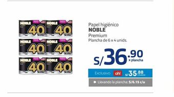 Makro Papel higiénico noble oferta