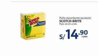Makro Paño absorbente secatodo scotch-brite oferta