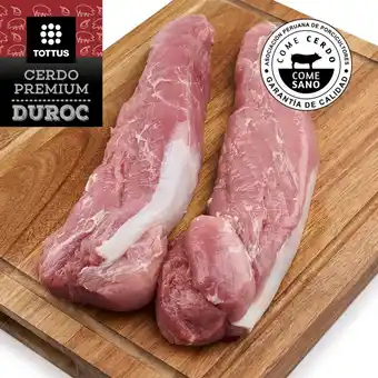 Tottus Lomito fino de cerdo duroc oferta