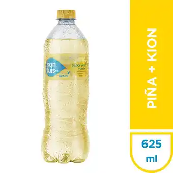 Tottus Bebida san luis c/esencia kion sabor pina x 625ml oferta