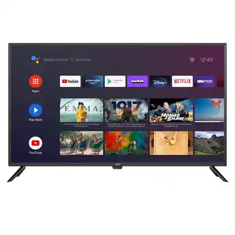 Tottus Tv 43" 4k isdbt android tv bt chromecast oferta