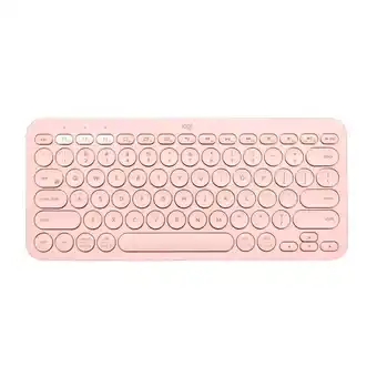 Tottus Teclado bt logitech k380 rose oferta