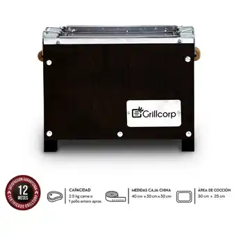 Tottus Caja china mini inoxidable black 40x30x30 cm oferta