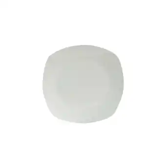 Tottus Plato tendido semicuadrado blanco 10.5 cm oferta