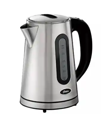 Tiendas EFE Hervidor eléctrico digital oster de acero inoxidable 1.7l bvstkt5970-053 - plateado oferta