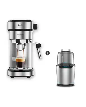 Tiendas EFE Pack cafelizzia 790 steel+titanmi 300 d cecotec oferta