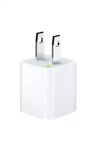 Tiendas EFE Cargador de pared tipo dado 5w usb blanco oferta