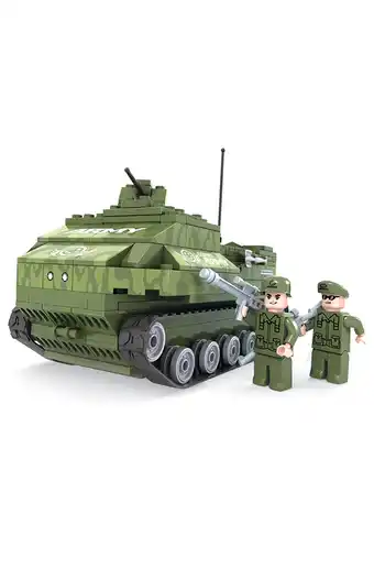 Tiendas EFE Juguete armable brictek: army - bazooka tank 199 pzs oferta
