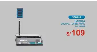 Makro Balanza digital torre 40kg oferta